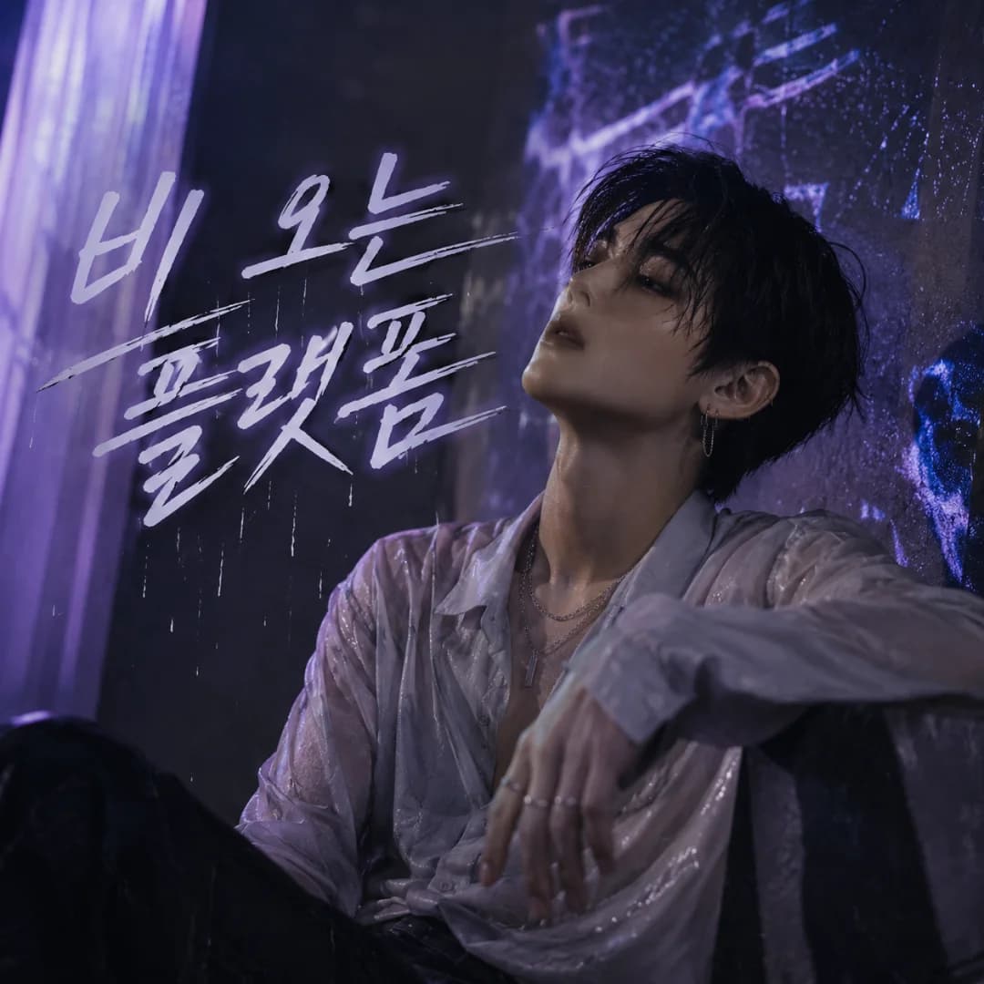 비 오는 플랫폼